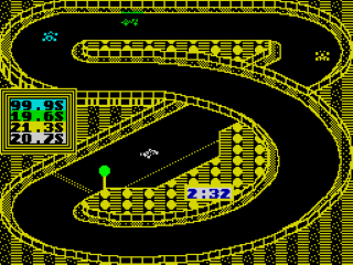 3D Grand Prix screenshot 2 for ZX Spectrum